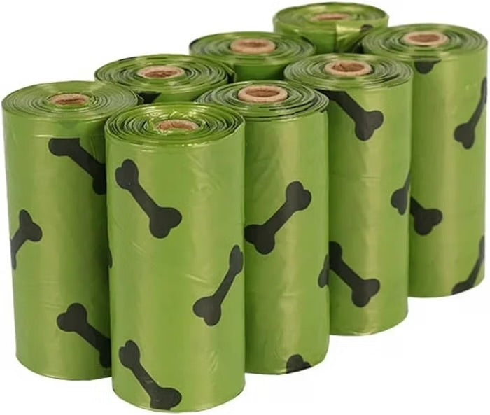 Premium 270-Count Dog Poop Bag Refills with Dispenser and Bone Pattern