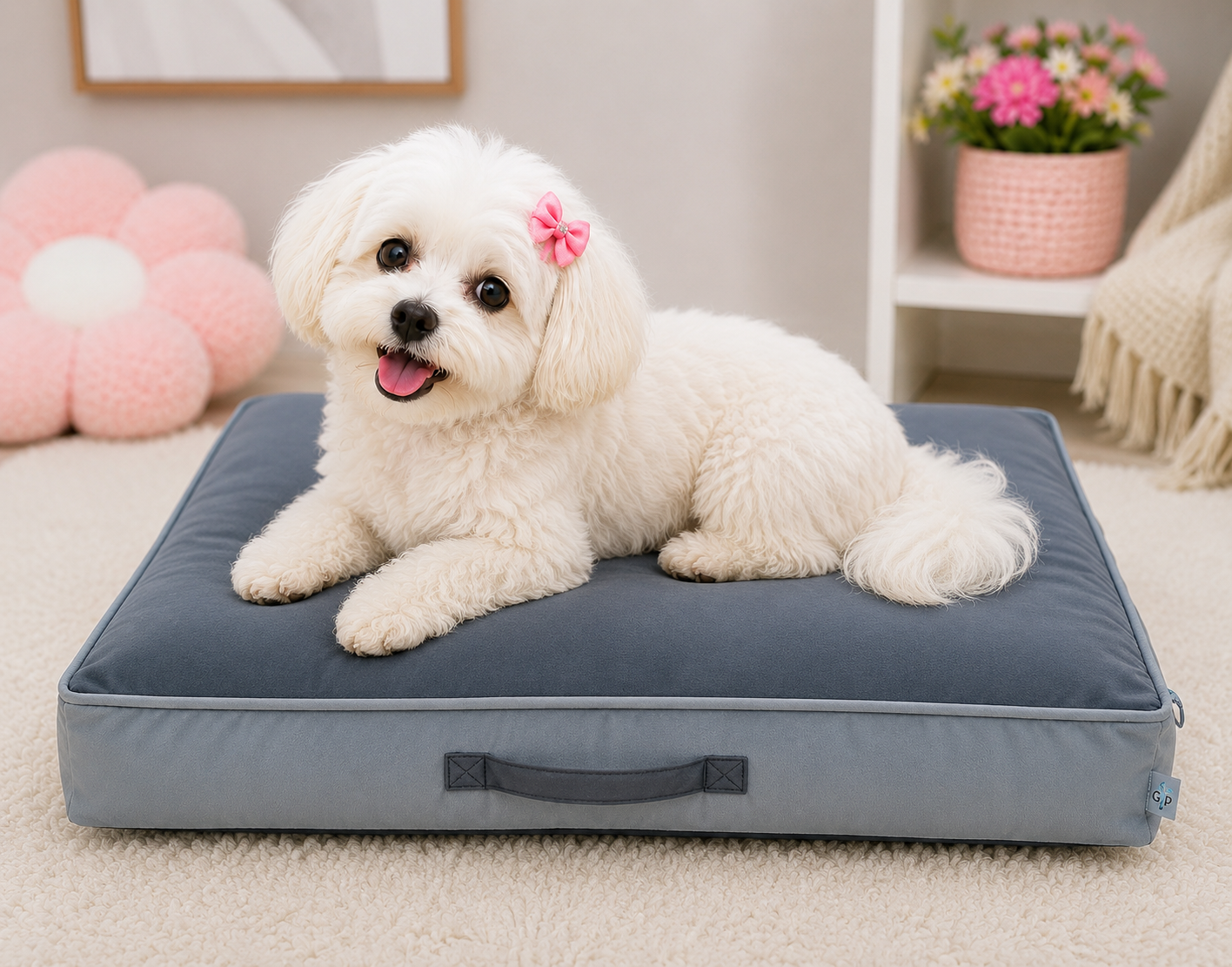 Luxury Orthopedic Pet Cushion Bed – Soft & Comfortable Dog & Cat Mattress