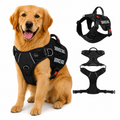 Heavy-Duty No-Pull Service Dog Harness – Adjustable Tactical Training Vest for Large Dogs